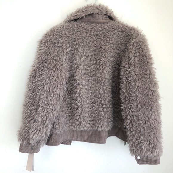 COPY - BCBGeneration faux fur teddy coat L - Picture 6 of 11
